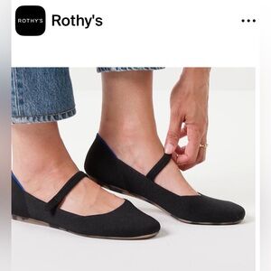 Rothy’s Mary Jane’s Black size 9.5